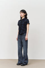 (W) Cool Middle Bootscut Denim