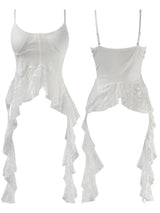 freesia lace sleeveless (2color)