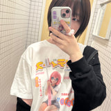 Brush Girl Magazine phone case (Pigtails)