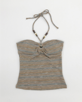 Ringer Nomad Halterneck Cap Sleeveless (2color) 