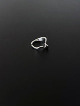 [925silver] Wave knot ring