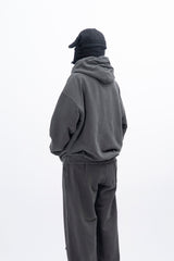 Argen Shine Embroidered ピグメントフーディー