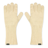 Fingerhole Touch Long Gloves