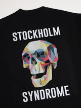 STHLMSNDRM スカルTシャツ - ブラック