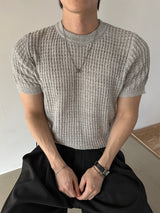 Vuel Waffle Semi Muscle Fit Knit