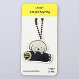 TTUMARO K-Food Double-Sided Acrylic Keychain