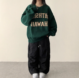 Lead Knee Pin Tuck Hem String Wide Pants