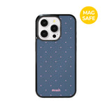【MADE】Mini Dot Ash Blue iPhone case [Glossy Glass/Magsafe]