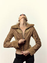 WOMEN - VEGARA - FAUX LEATHER JACKET