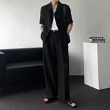 CR Clock Two-Tuck Wide Pants (2 colors)