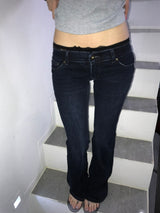 2000s Iconic Low-Rise Bootcut Pants