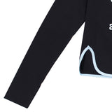 ANOTHER POINT リンガーロングスリーブTシャツ（レディース）_SYF1TS52BK