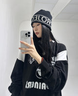 Big over varsity t-shirt