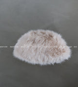 Fox fake fur bucket hat