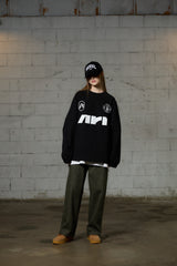 ARI LONG SLEEVE JERSEY T-SHIRT / BLACK