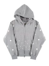 SNOWLIT HOODIE ZIP-UP (MELANGE)