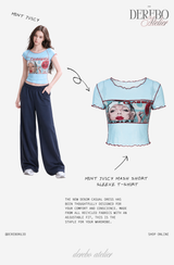 ミント ジューシー マッシュ ショートスリーブ Tシャツ