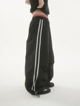 Higher two-way track pants -3C