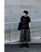 Coral Lettering Short Sleeve T-Shirt