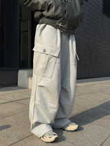 Rivet parasuit sweat pants
