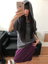 Cuico Balloon Midi Skirt