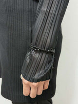 Interlaced Essence Bracelet - Black Matte & Gloss