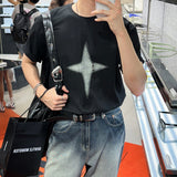 LMN デローバースタープリント半袖Tシャツ(3カラー)
