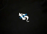 TZ GRAFFITI OVERSIZED TEE - BLACK