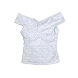 Rose shoulder top