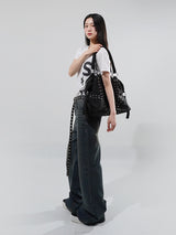 Bohemian Stud Shoulder Bag