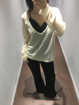 Fondure lace sleeveless top (2color)