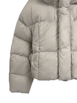 アウトストリングウィンターハイネックダックダウンパッド入りジャケット (Light Padded)