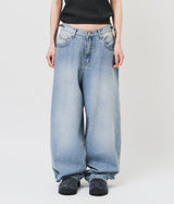 (W) Misty String Wide Denim (2color)