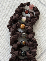 Stone point scrunchie (7color)