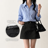 Belt Set Y2K Mini Skirt