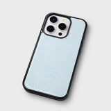 ビッグマーマーベアグラスバンパーケース (glossy / sky blue)