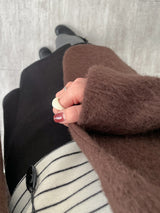 [wool 50%] フォトヘアリーシングルルーズフィットジャケット