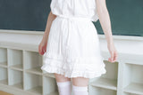 apron frill skirt