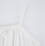 April Lace Maxi Dress White