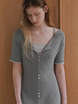 (OP-6290)TALLI SUMMER KNIT DRESS