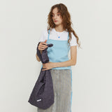 Rose knot bag_grey