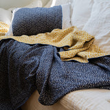 Reversible cotton Summer Pillow cover