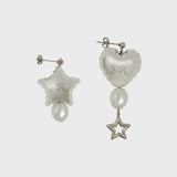 Balloon Star Heart Earrings