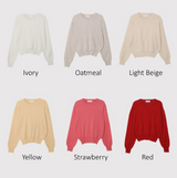 Winter Daily Basic Round Knit (11color)