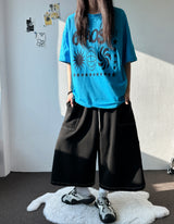 Ski Stitch Detail Carpenter Bermuda Shorts 5color