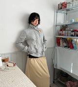 HIGH-NECK SWEAT JACKET