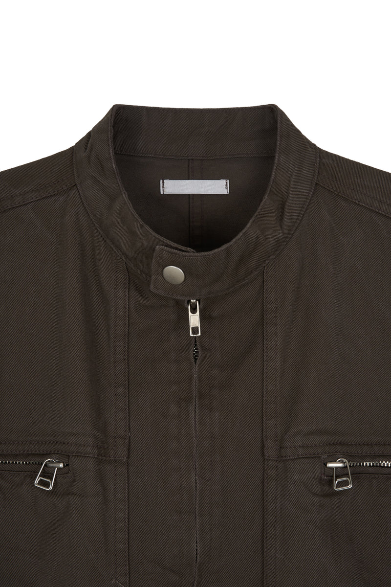 Cachion rider crop jacket