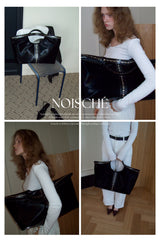 MADE_Sterling Big Tote Bag  / ONXY BLACK