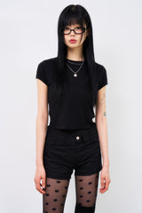 Camilla basic crop T-shirt