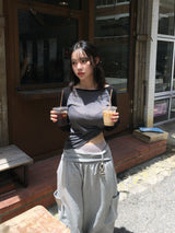 Folder Keyring Banded Sweatpants (4c)